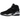 Jordan 8 Retro Chrome sneakers i en vinklet profil med sort nubuck overdel, grå detaljer og karakteristiske crossover-stropper over snørebåndene