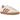 Adidas Samba OG Cream White Warm Clay sneakers i sideprofil med cremefarvet læder og orange læderdetaljer samt gummisål