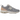 New Balance 1906F Slate Grey Frappe sneakers i vinkelret visning med grå mesh overdel, snørebånd og slidstærk gummisål