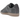 Adidas BW Army Black Cracked Leather sneakers i sideprofil med sort revnet laeder og brun gummiindersol