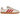 Adidas Samba OG Pony Hair Wonder Beige Better Scarlet sneakers i sideprofil med beige ponyhår og røde detaljer
