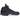 Jordan 5 Retro PSG Paris Saint-Germain Off Noir sneakers i sideprofil med sort overdel, røde detaljer og gennemsigtig sål
