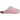 Adidas Adimule Clear Pink sneakers i sideprofil med lyserød overdel og slip-on design uden snørebånd