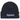 Supreme New Era Box Logo Beanie FW25 Navy sneakers frontbillede med mørkeblåt strikdesign og det ikoniske hvide Supreme logo på opslaget