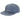 Supreme Distressed Script 6-Panel Blue sneakers frontprofil med broderet logo i hvidt, distressed detaljer og klassisk buet skygge