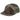 Supreme Distressed Script 6-Panel Woodland Camo sneakers frontview af camouflagefarvet kasket med broderet logo i slidt tekstil