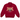 Supreme Crest Applique Half Zip Pullover Red sneakers frontvisning af mørkerød sweatshirt med broderet hvidt logo på brystet og høj krave