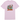 Supreme Naughty Tee Light Pink sneakers front view med grafisk print på forsiden af en klassisk bomulds t-shirt i en lyserød farve