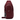 Nike Bag Bordeaux 8L sneakers front view med dyb bordeaux overflade, justerbar rem og klassisk hvidt Nike logo trykt centralt på forsiden.