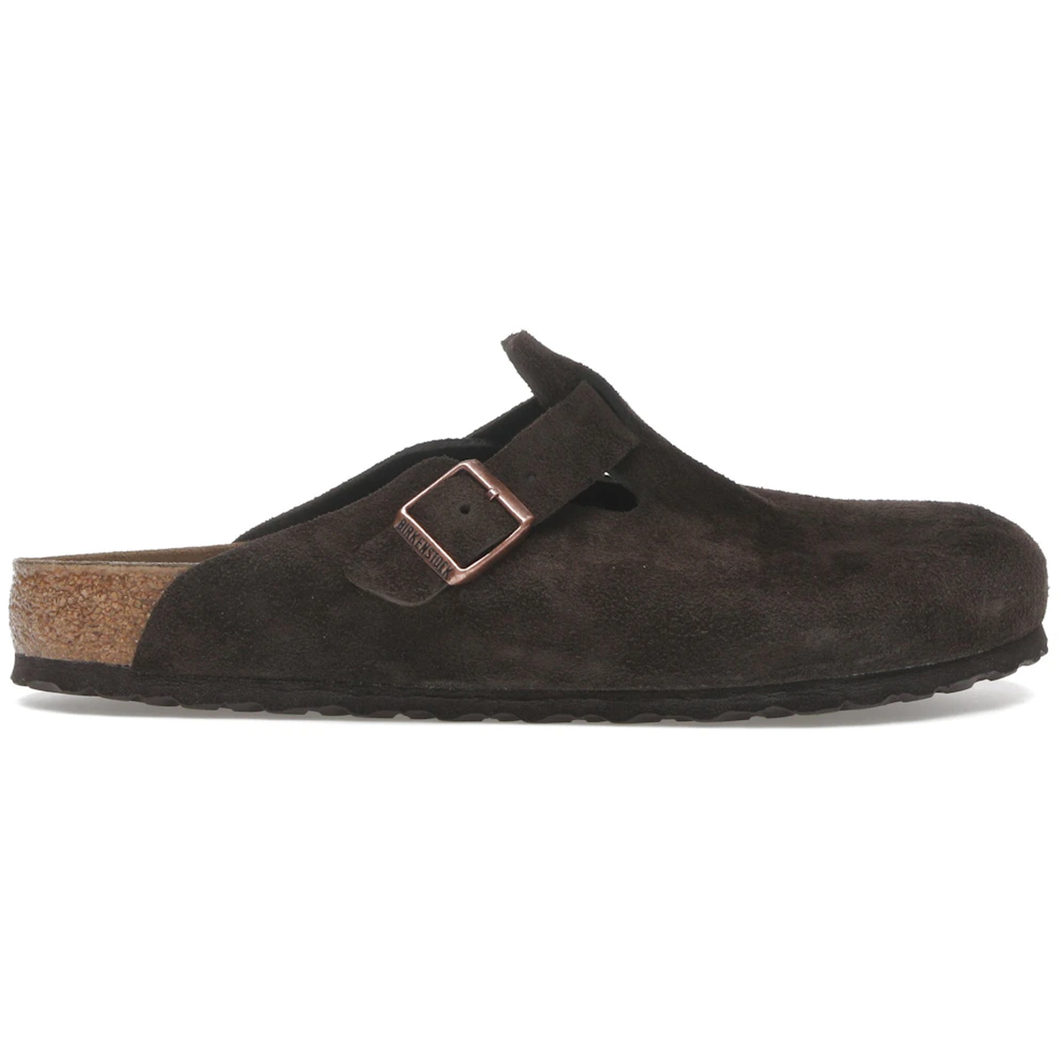 Birkenstock Boston Mocha Suede
