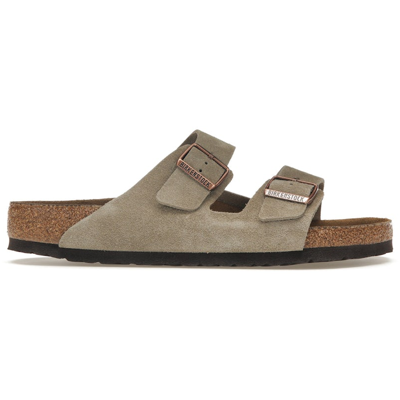 Birkenstock Arizona Soft Footbed Suede Taupe
