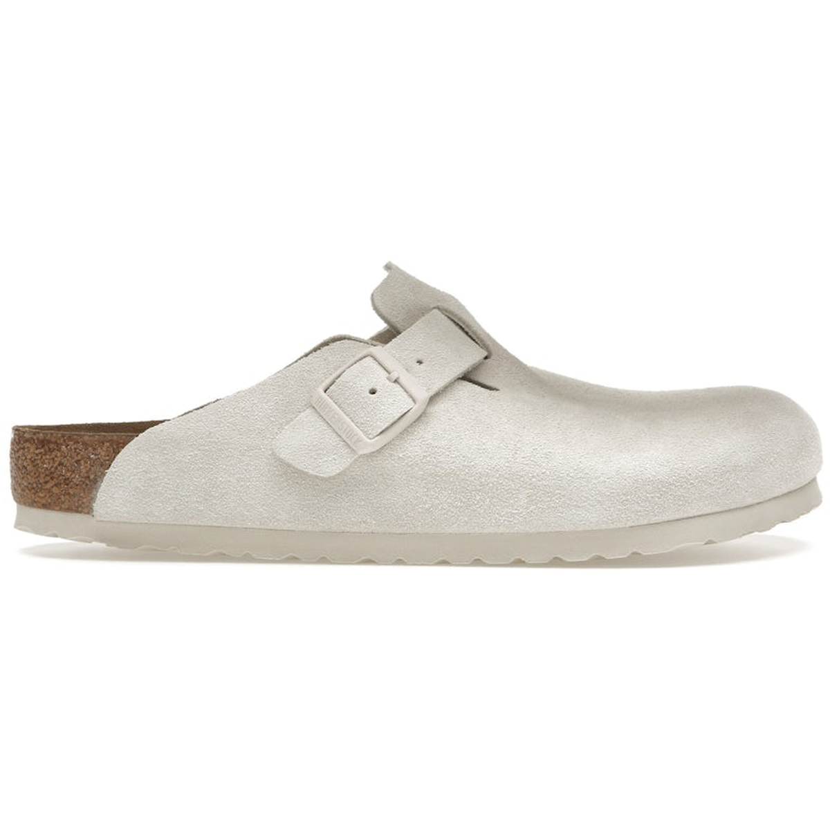 Birkenstock Boston White Narrow Fit