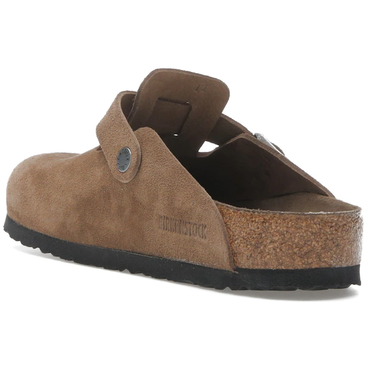 Thumbnail af Birkenstock Boston Soft Footbed Suede Dark Tea Tonal 4