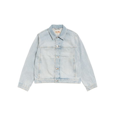 Stussy Trucker Jacket Denim Light Wash