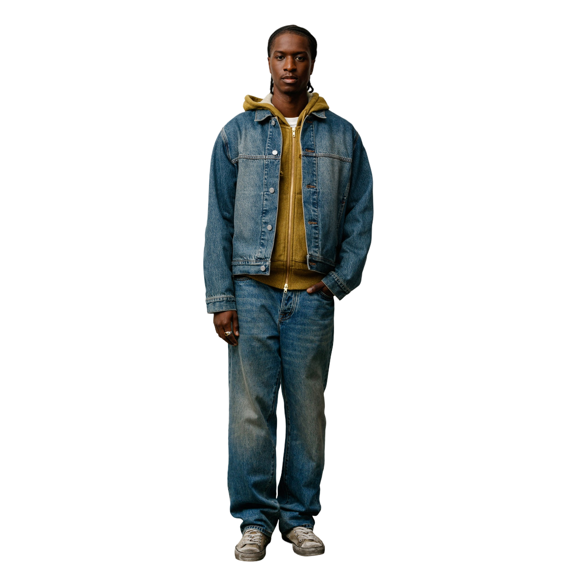 Stussy Trucker Jacket Denim