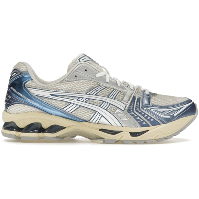 Asics Gel-Kayano 14 Cream Metallic Blue
