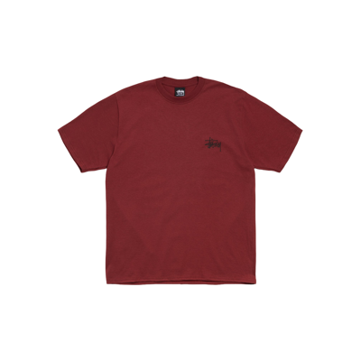 Stussy Basic Tee Wine