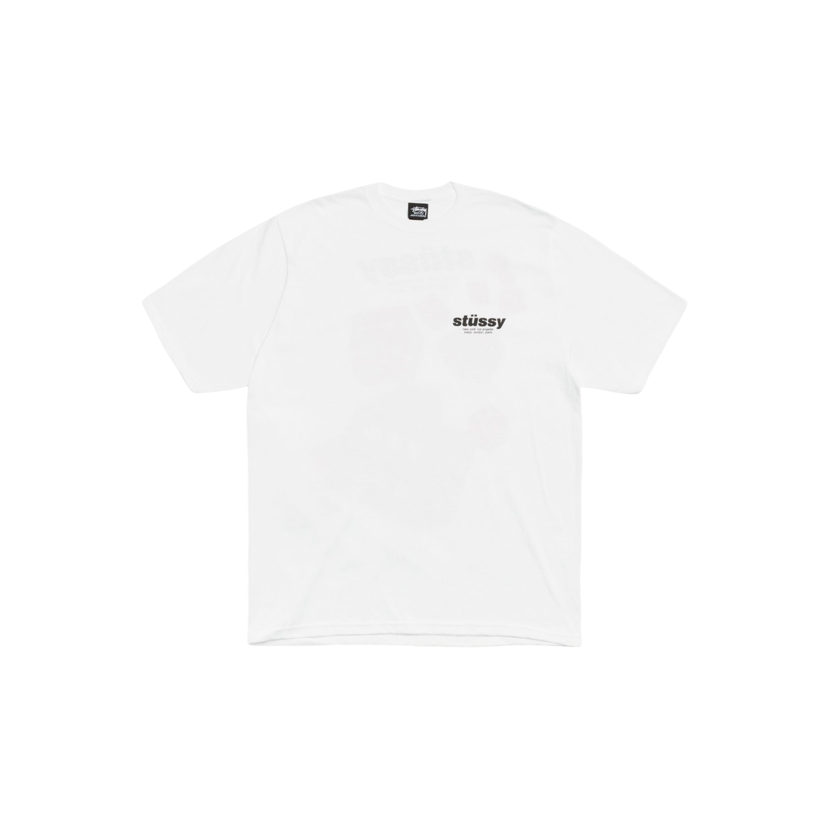 Stussy Rollers Tee White