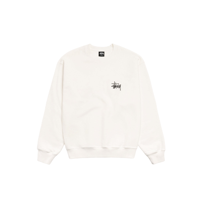 Stussy Basic Crew Pigment Dyed Natural