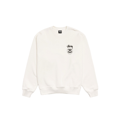Stussy Stock Link Crew Pigment Dyed Natural