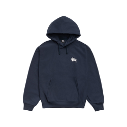 Stussy Basic Hoodie Navy