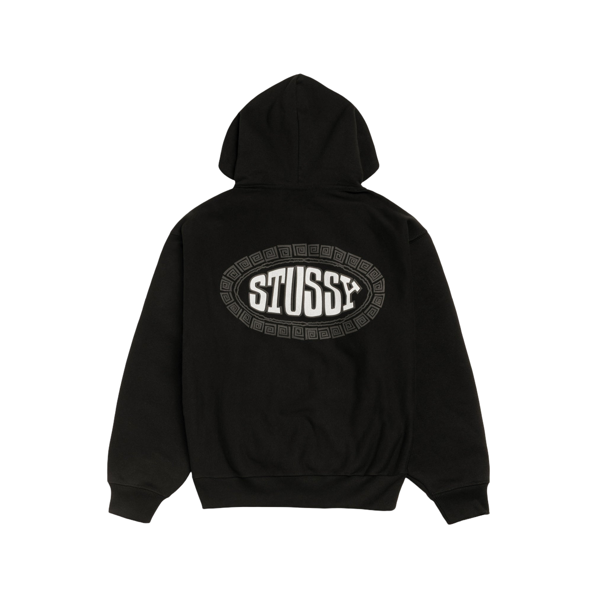 Thumbnail af Stussy Tile Oval Hoodie Black 2