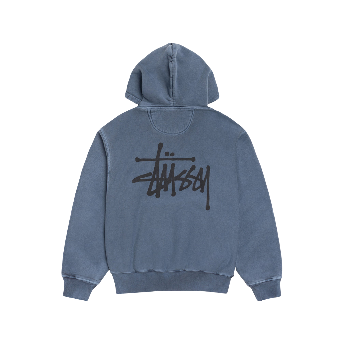 Stussy Modern Age Pigment Dyed Zip Hoodie Navy