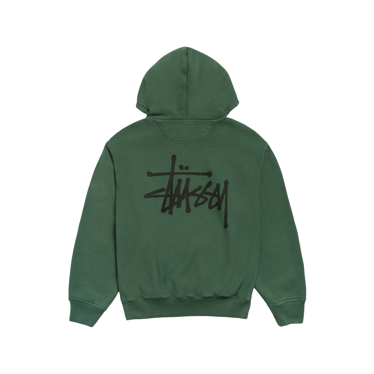 Thumbnail af Stussy Basic Stussy Zip Hoodie Pine Pigment Dyed 2