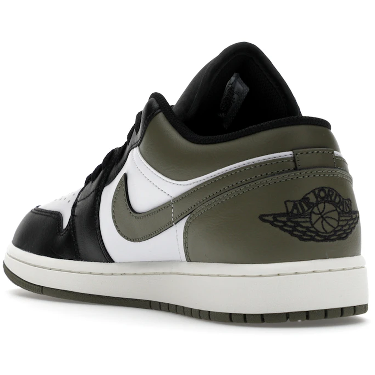 Thumbnail af Air Jordan 1 Low Black Toe Medium Olive 4