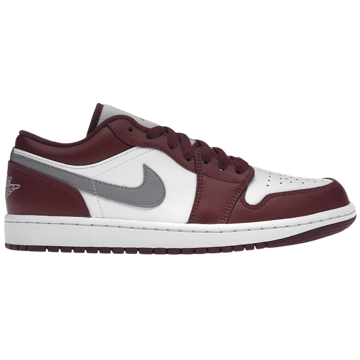 Air Jordan 1 Low White Bordeaux