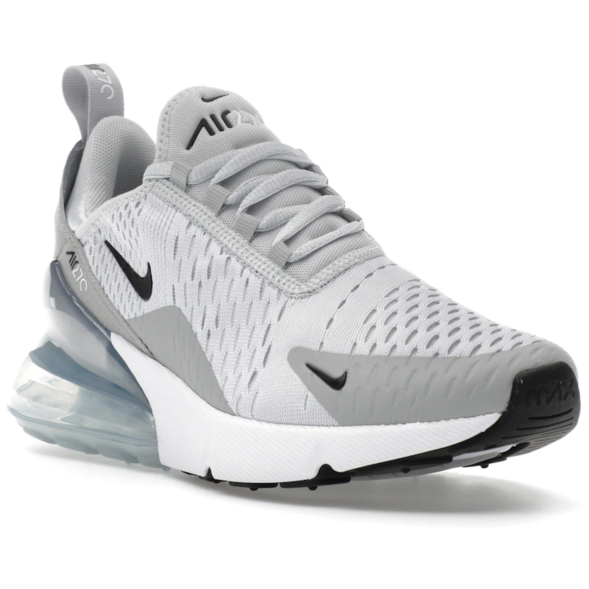 Thumbnail af Nike Air Max 270 Pure Platinum Light Smoke Grey Metallic Silver Black  2