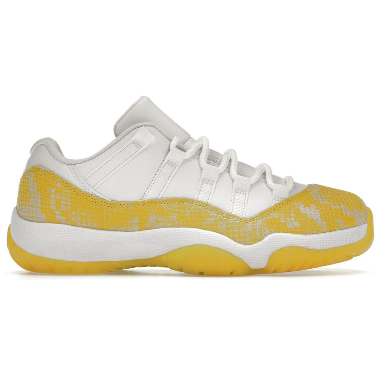 Jordan 11 Retro Low Yellow Snakeskin