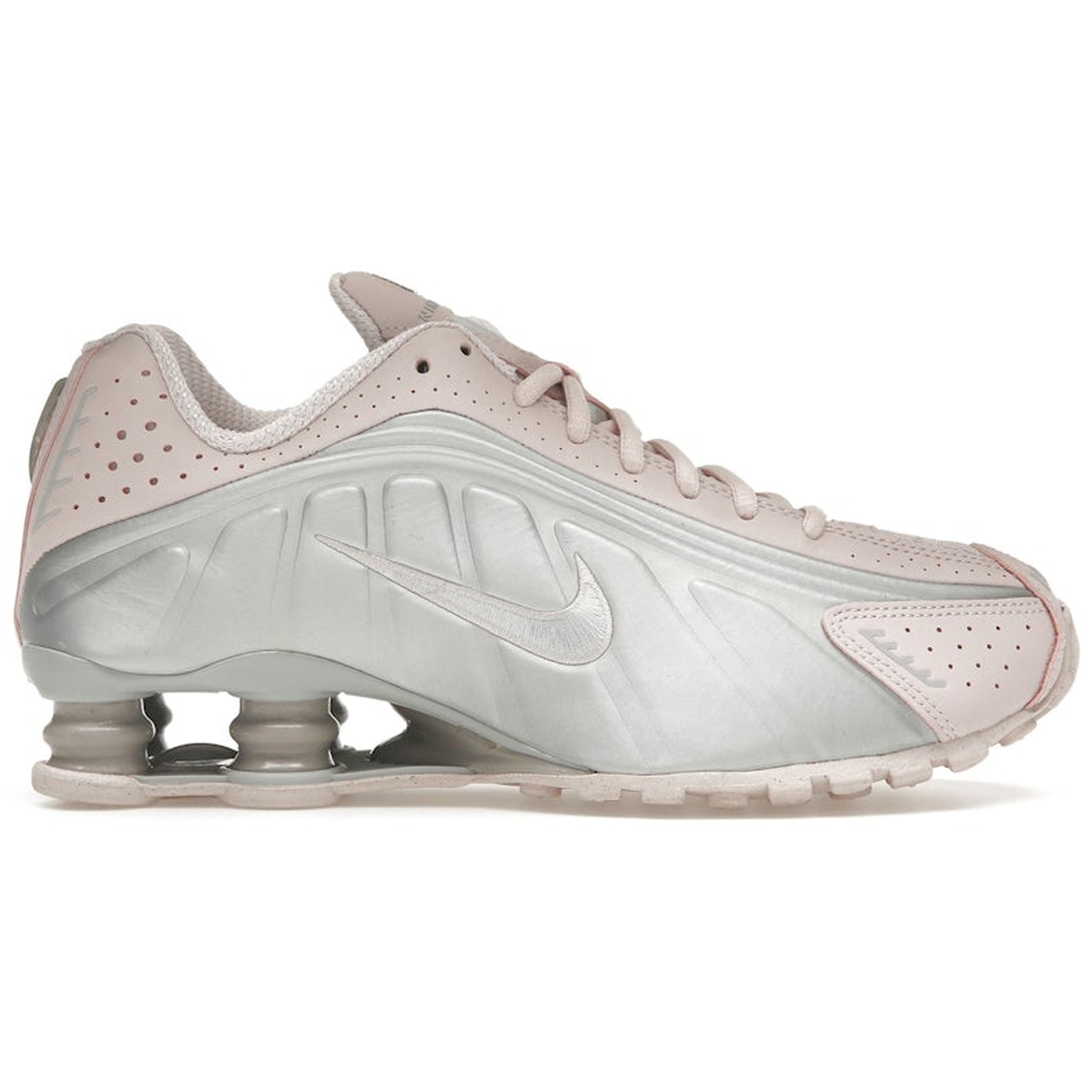 Nike Shox R4 Barely Rose Metallic Platinum
