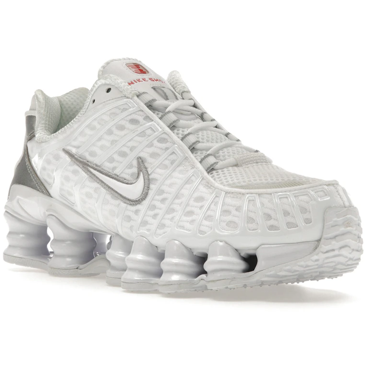 Thumbnail af Nike Shox TL White Metallic Silver Max Orange 2