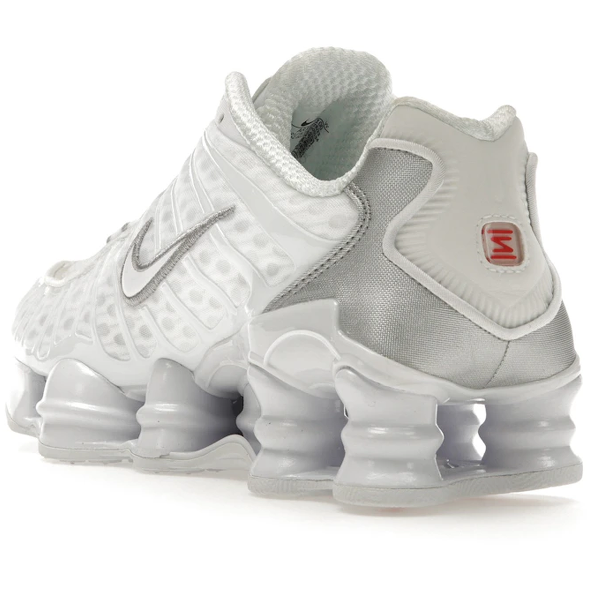 Thumbnail af Nike Shox TL White Metallic Silver Max Orange 4