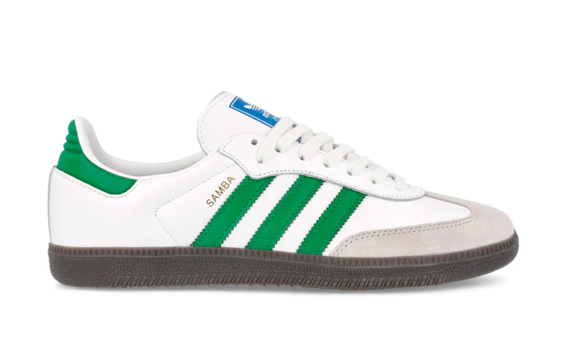 Adidas Samba White Green