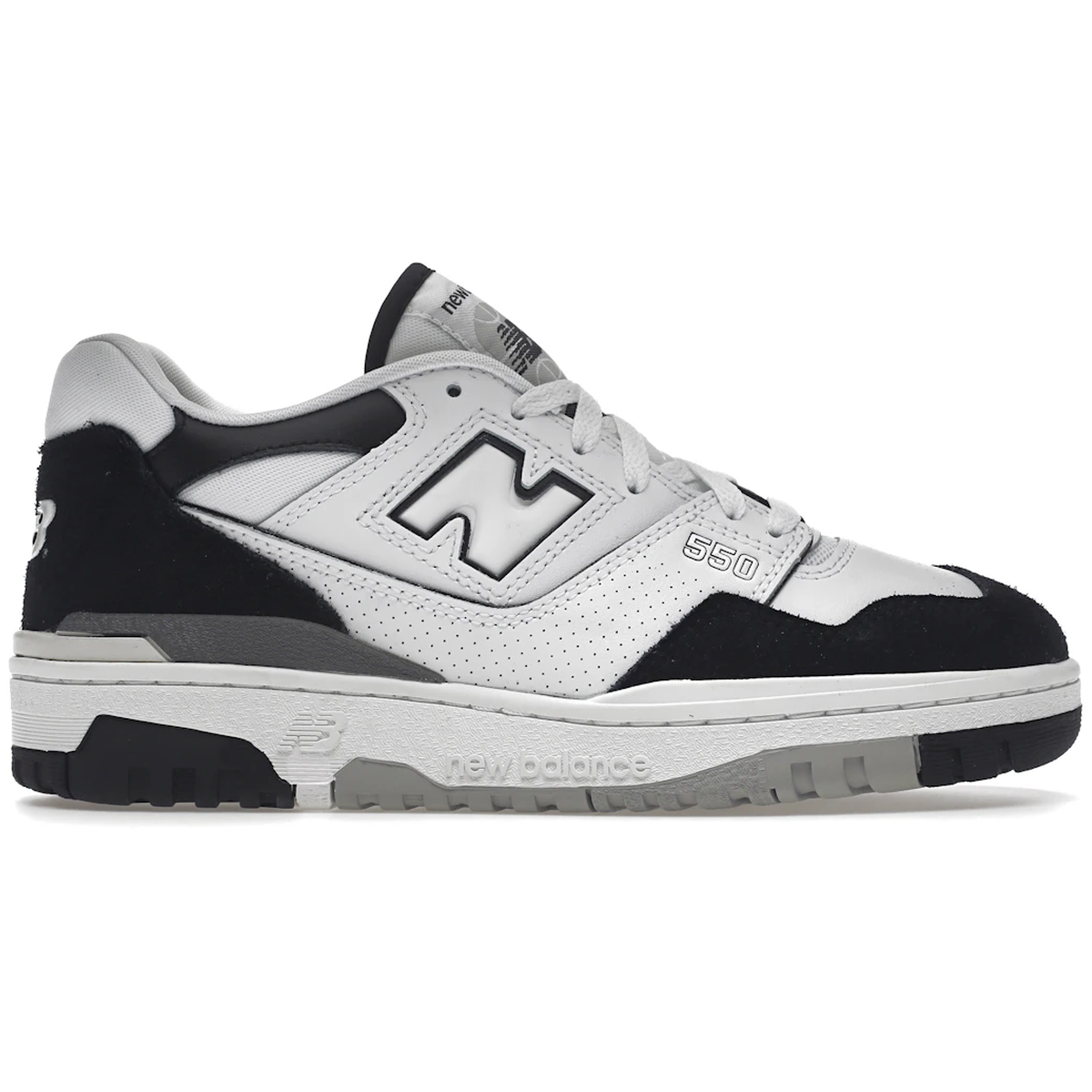 New Balance 550 White Black Rain Cloud