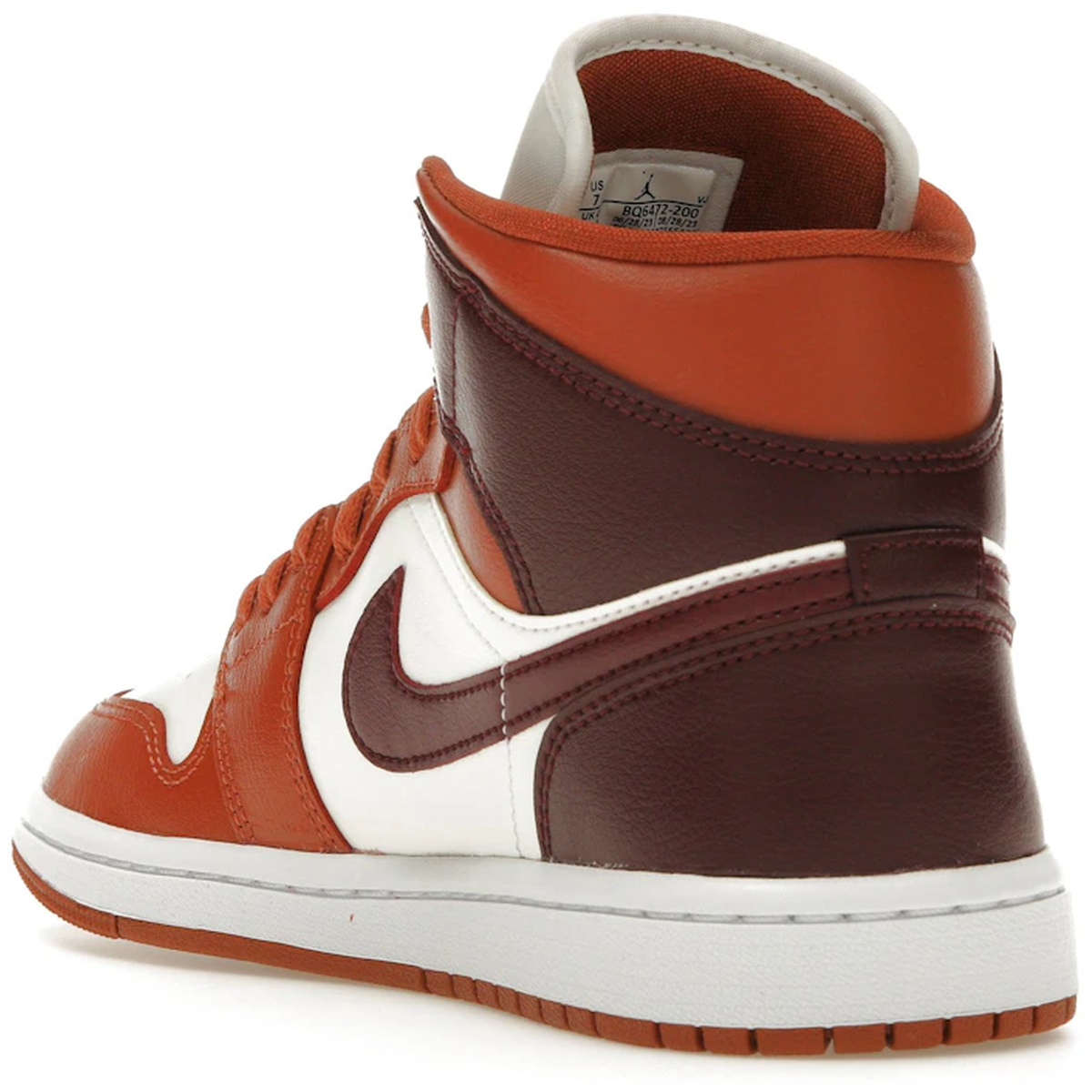 Thumbnail af Air Jordan 1 Mid Dusty Peach Night Maroon 4