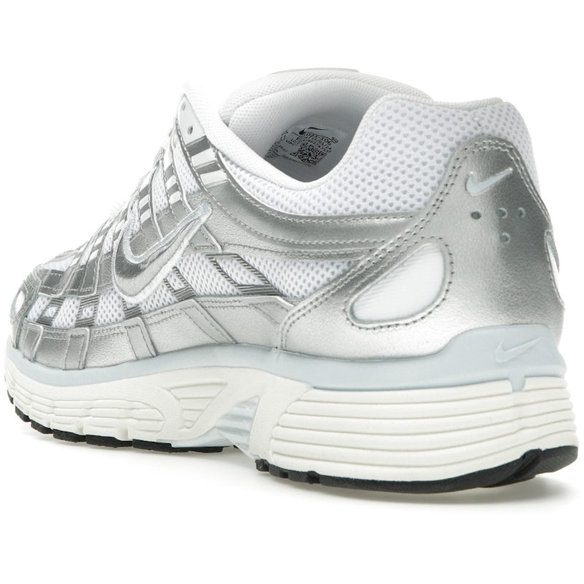 Thumbnail af Nike P-6000 White Blue Tint Sail Metallic Silver 4
