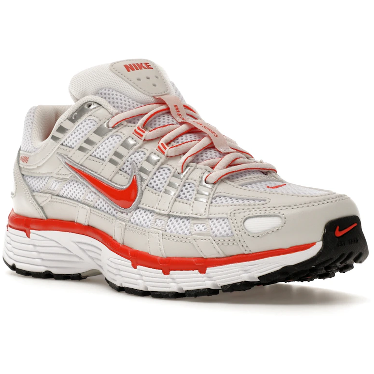 Thumbnail af Nike P-6000 White Platinum Tint Black Picante Red 2