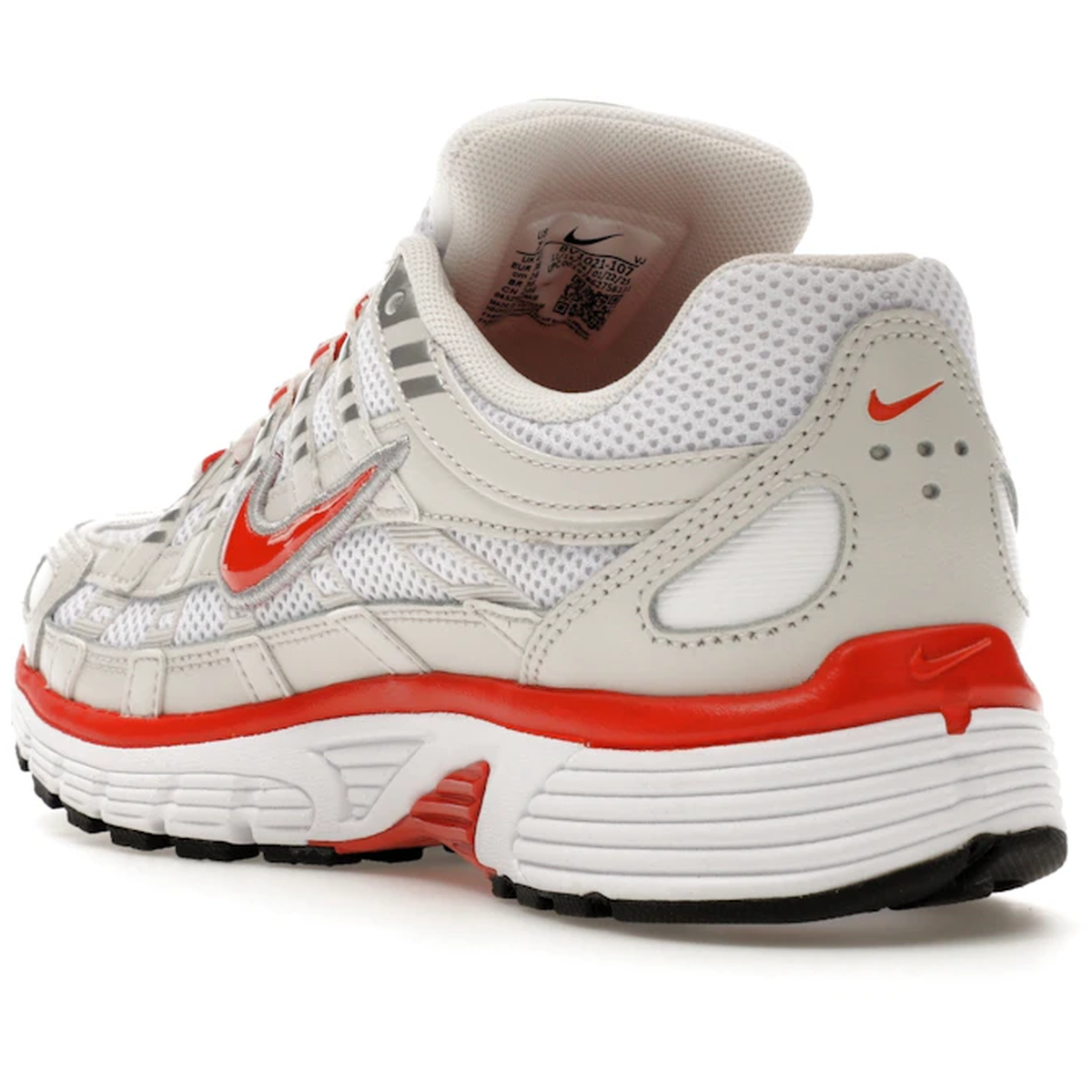Thumbnail af Nike P-6000 White Platinum Tint Black Picante Red 4