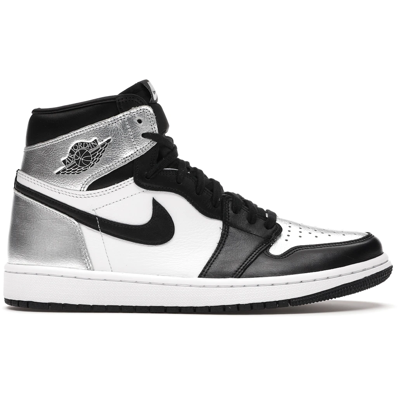 Air Jordan 1 Retro High Silver Toe