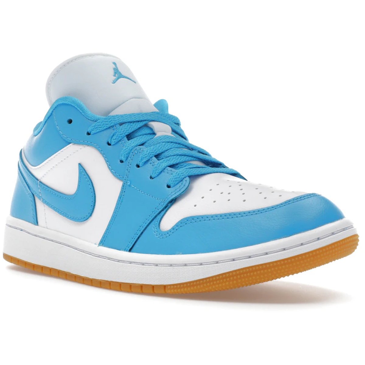 Thumbnail af Air Jordan 1 Low White Gum Light Brown Dark Powder Blue 2