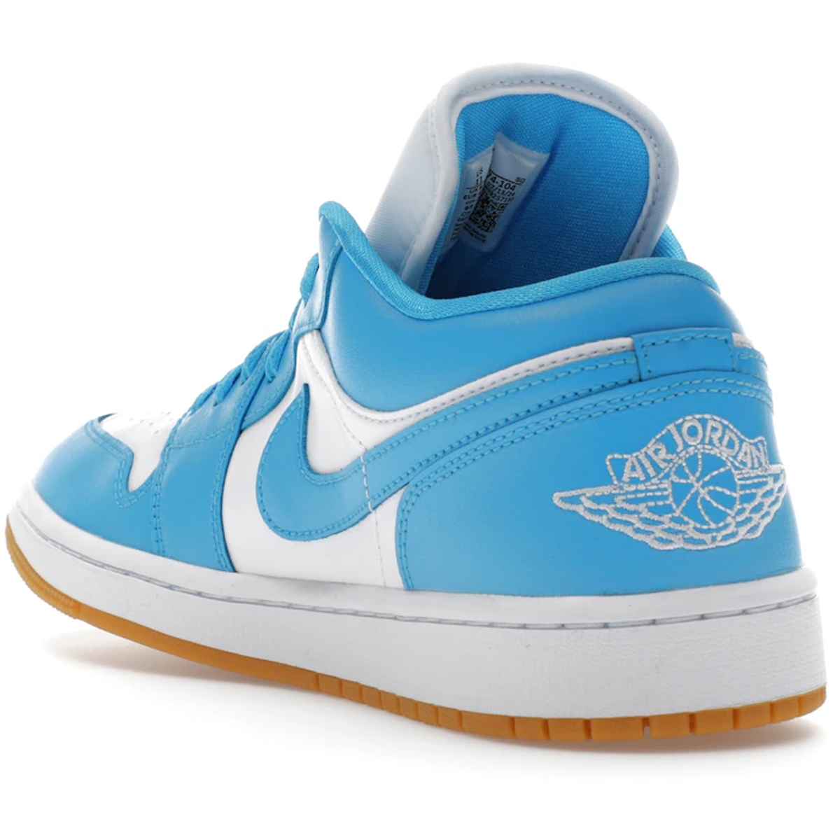 Thumbnail af Air Jordan 1 Low White Gum Light Brown Dark Powder Blue 4