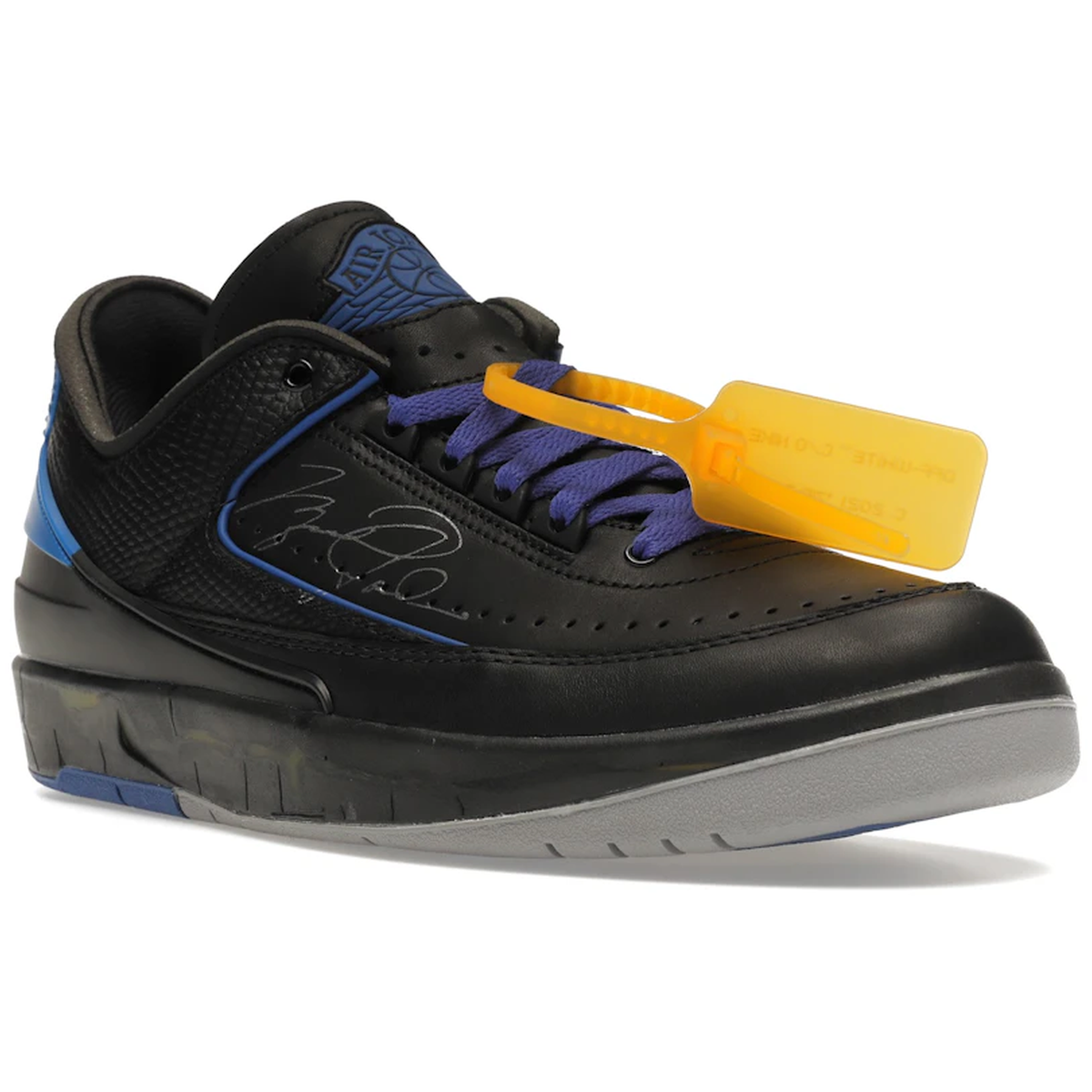 Thumbnail af Jordan 2 Retro Low SP Off-White Black Blue 2