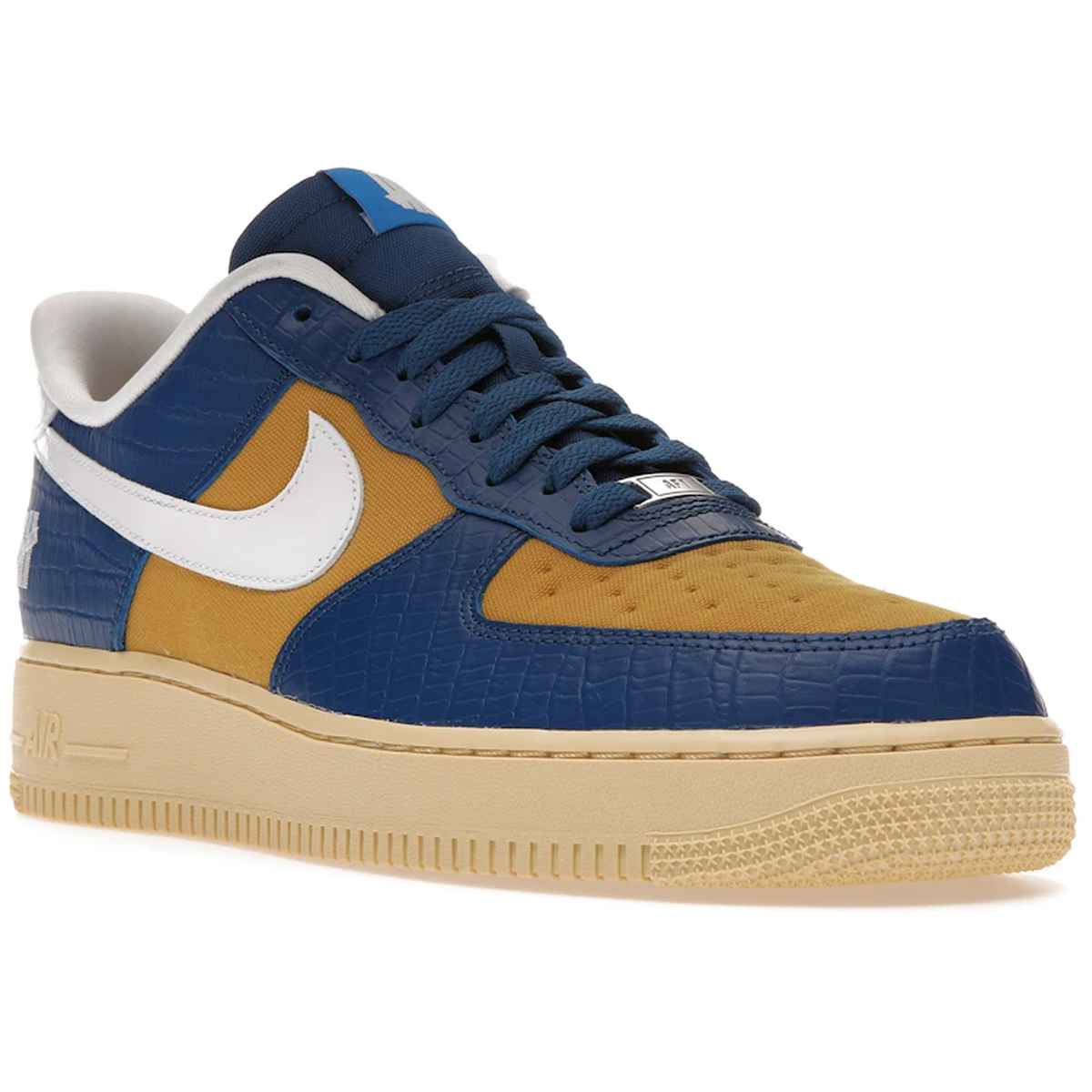 Thumbnail af Nike Air Force 1 Low SP Undefeated 5 On It Blue Yellow Croc 2
