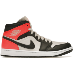 Air Jordan 1 Mid Newsprint Light Orewood Brown