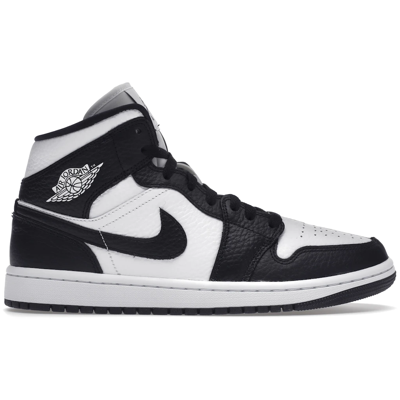 Air Jordan 1 Mid Split Black White