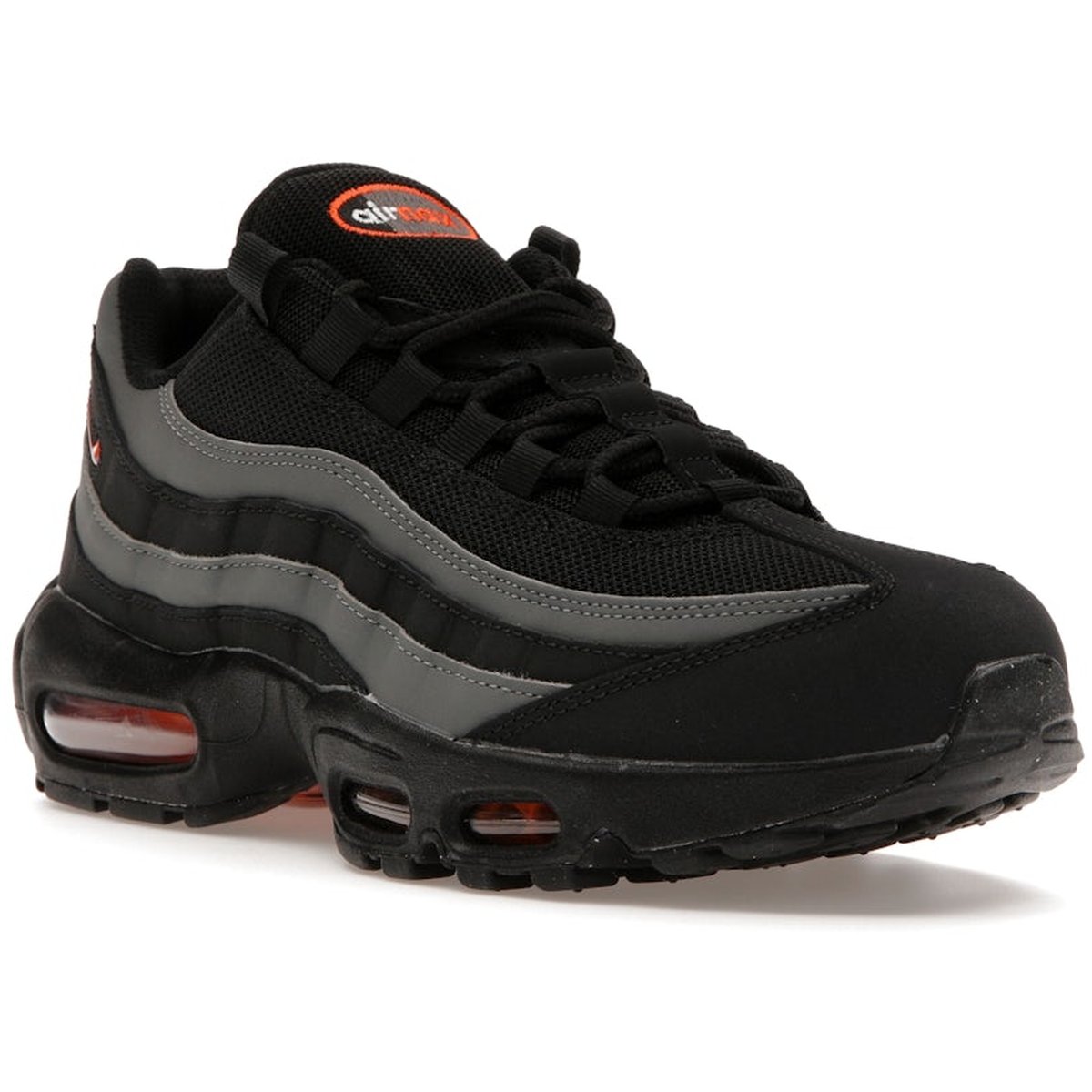 Thumbnail af Nike Air Max 95 Black Grey Safety Orange 2