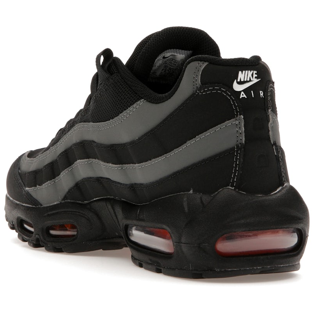 Thumbnail af Nike Air Max 95 Black Grey Safety Orange 4